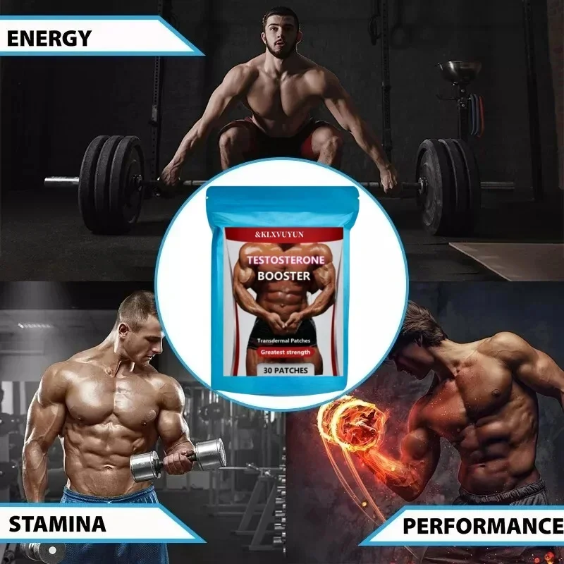 Patch Transdermal Penguat Testosteron Untuk Pria, Akar Maca, Saw Palmetto