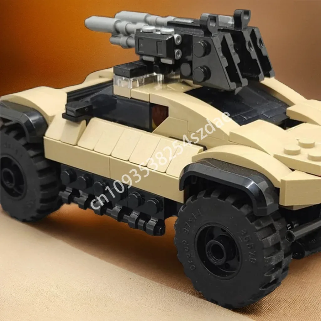 

270pcs MOC Armoured Sports 4x4 Building Blocks Children creativity Construction DIY Assemble creative Christmas toy Gift
