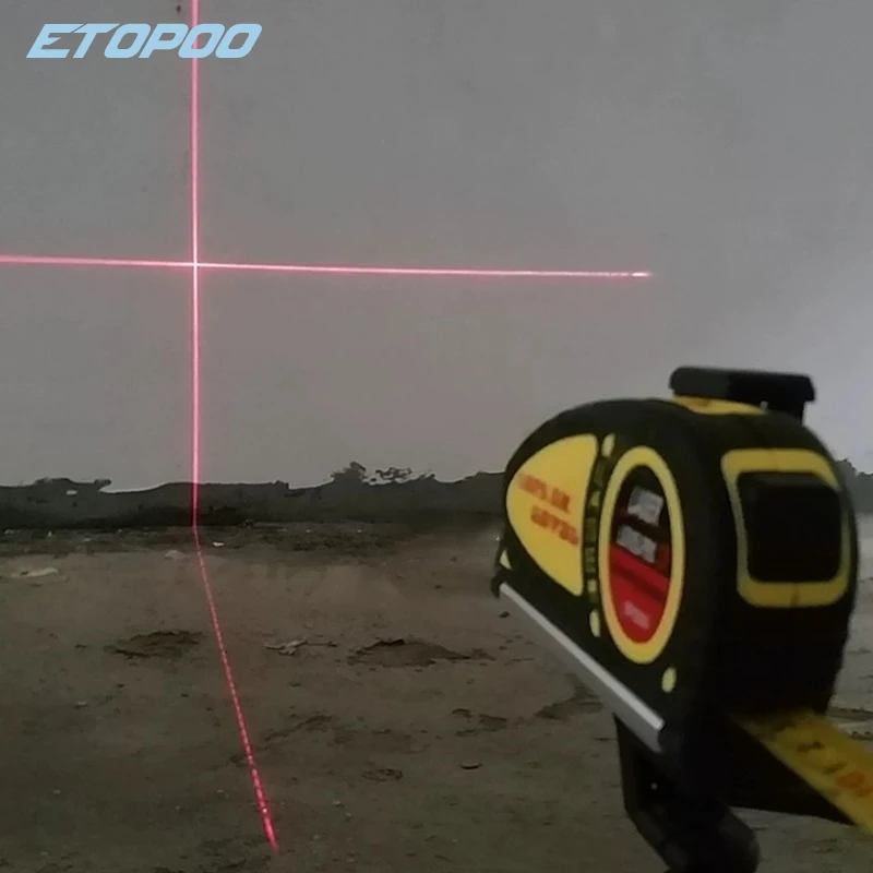Imagem -05 - Laser Infravermelho Nível Linha Lasers Medida Laser Multiuso Fita Medida Vertical Régua Alinhadora Medição e Ferramenta de Diagnóstico Horizon 550cm