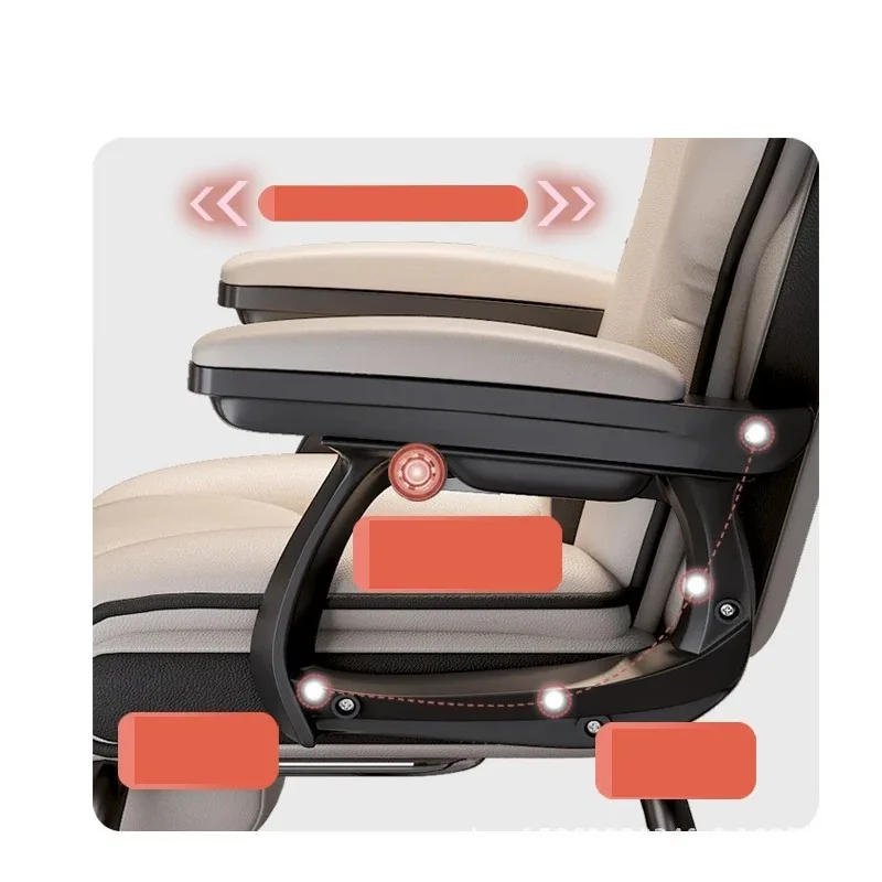 كرسي مكتب مريح قابل للتعديل للألعاب الترفيهية على شكل قوس كرسي منزلي مريح للجلوس أثاث مكتبي ألعاب سيلا #3