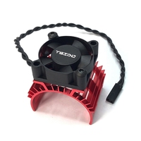 Motor Heatsink Cover Cooling Fan For Wltoys 144001 124019 124018 124016 104001 RC Car 540 550 3650 Motor Heat Sink