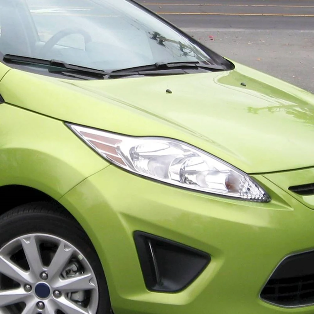 

1 Piece Front Headlight Cover Car Light Shade Accessories For Ford Fiesta 2009 2010 2011 2012 Right