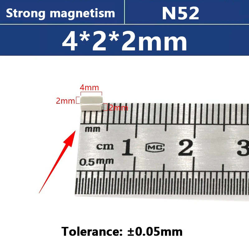 3x2x1 4x3x1 5x5x1 6x4x2 mm Starke Runde Magnete für Kühlschrank, DIY-Projekte, Wissenschaft & Bürogebrauch Kühlschrankmagnet Magnetischer Haken – Detail 6