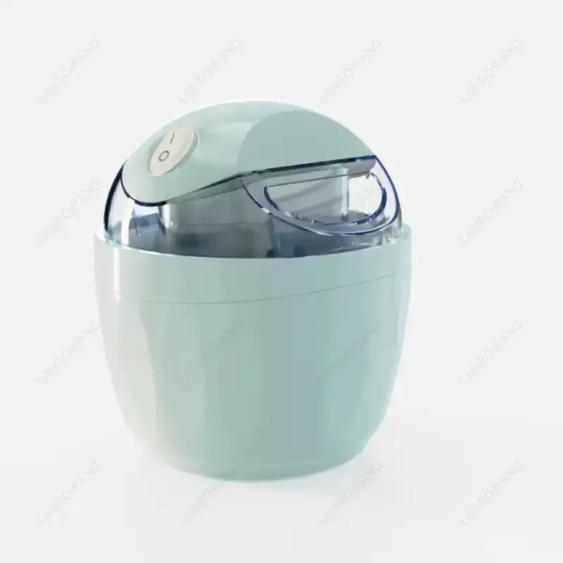 Portable Electric Ice Cream Maker 500ml, 110V/220V DIY Frozen Yogurt Maker with 20W Motor
