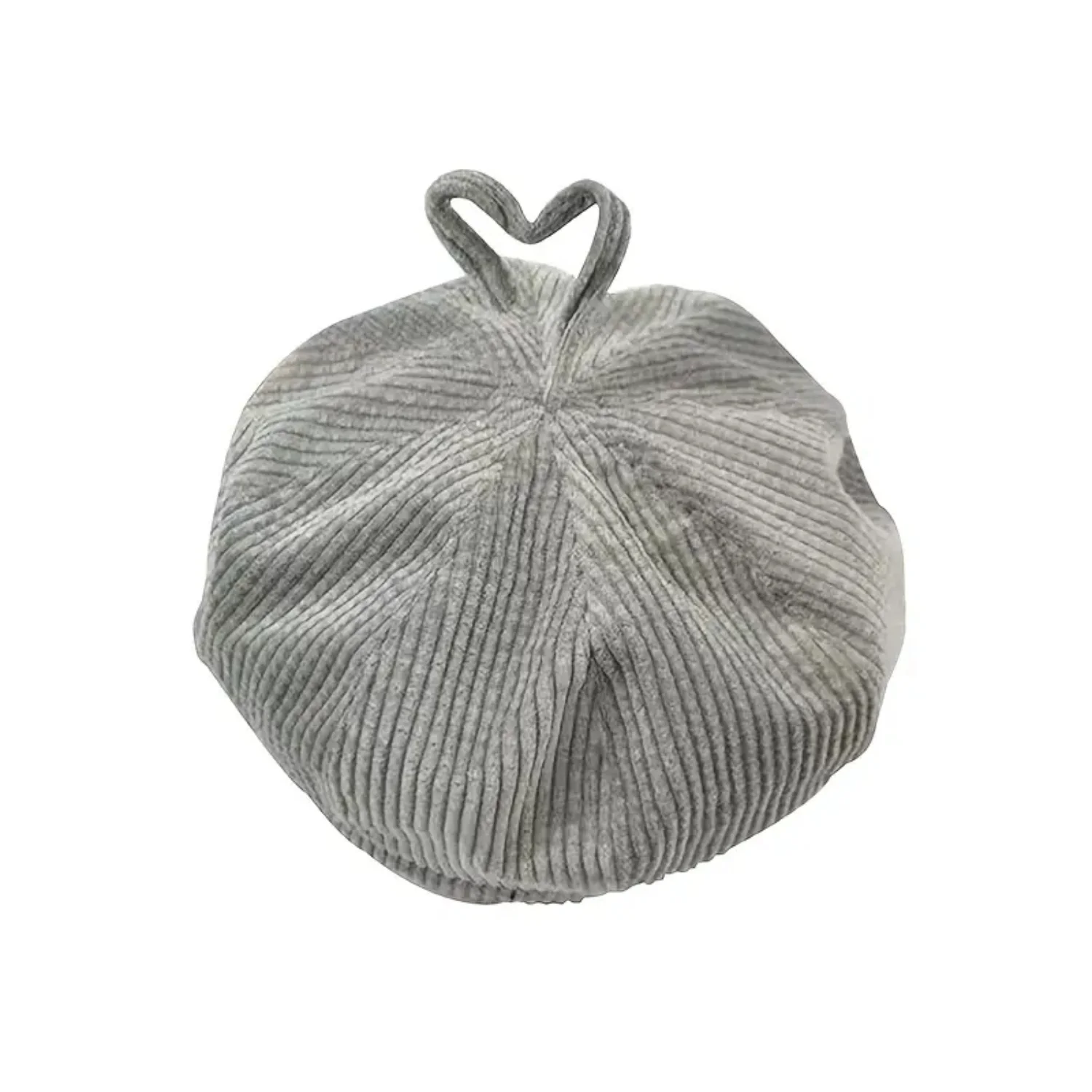 Vintage Cord-Damenmütze: Eleganter Hut für Hochzeiten, Teepartys und Kirchen – Haarschmuck für Damen