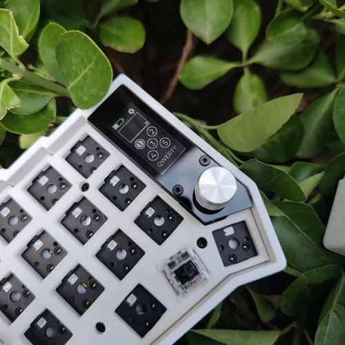 코네 분할 키보드 키트, 노브 포함, 무선 PCB 스크린, RGB 핫 스왑, Zmk용 맞춤형 기계식 키보드 키트, 스위치 키캡 없음