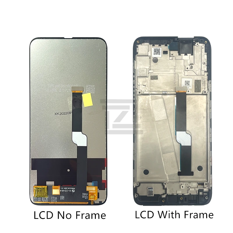 For Motorola One Fusion Plus LCD Display Touch Screen Digitizer Assembly With Frame PAKF0002IN Display Replacement Repair Parts