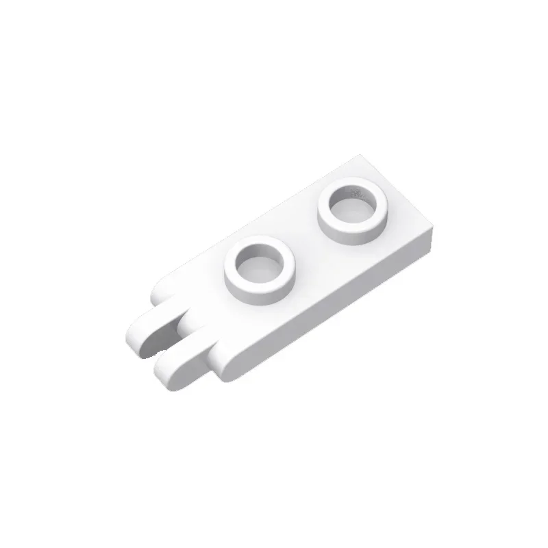Blocos de construção peças técnicas placa de dobradiça 1x2 prego oco de dois dedos moc compatível com marcas brinquedos para crianças 4276