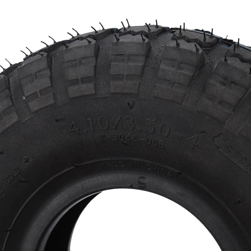 3X 4.10/3.50-4 410/350-4 ATV Quad Go Kart 47Cc 49Cc Chunky 4.10-4 Tire Inner Tube Fit All Models 3.50-4 4 Inch