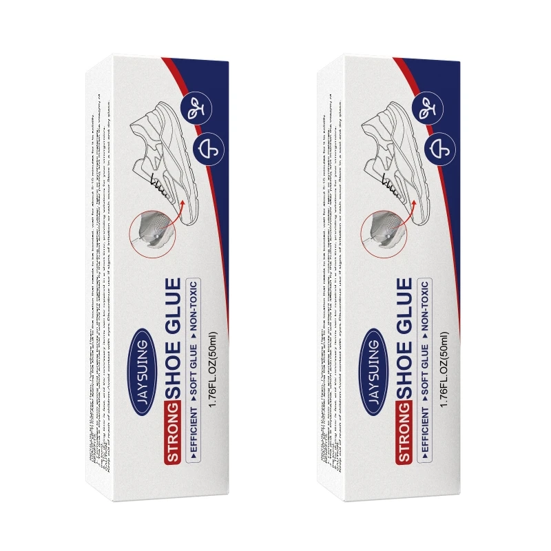 dán giày chắc chắn 50ml Chất kết dính vĩnh viễn trong suốt cho giày thể thao