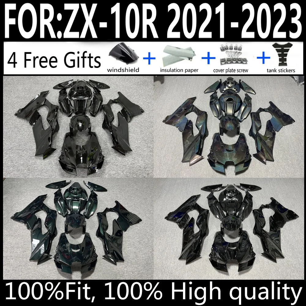 

ZX-10R 2021 2022 2023 Fairings Kit For Kawasaki Ninja ZX1000 ABS Bodywork Aftermarket Fairing Set Full Body Cowls Replacement