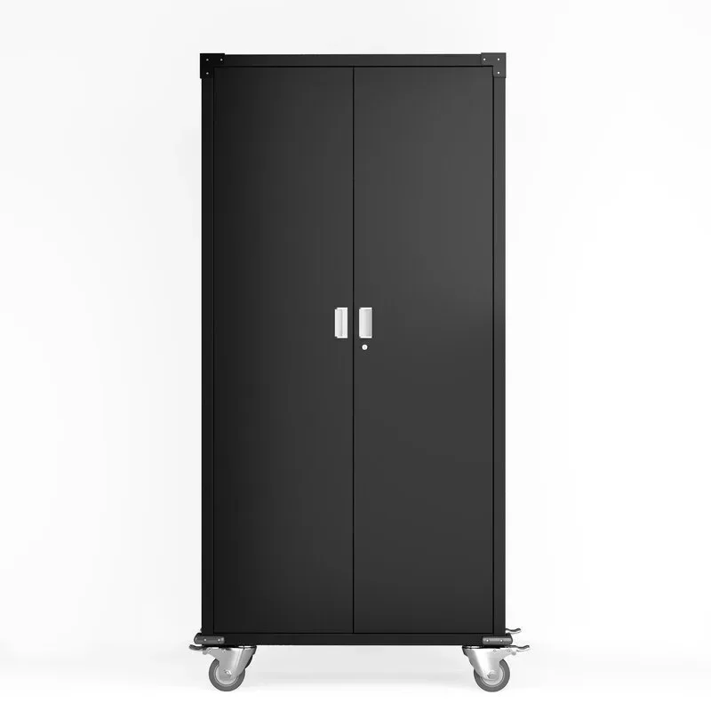 Storage Cabinet High Quality Steel with Wheels Factory Cheap Tools Garage Metal Locker Mobile Iron Box