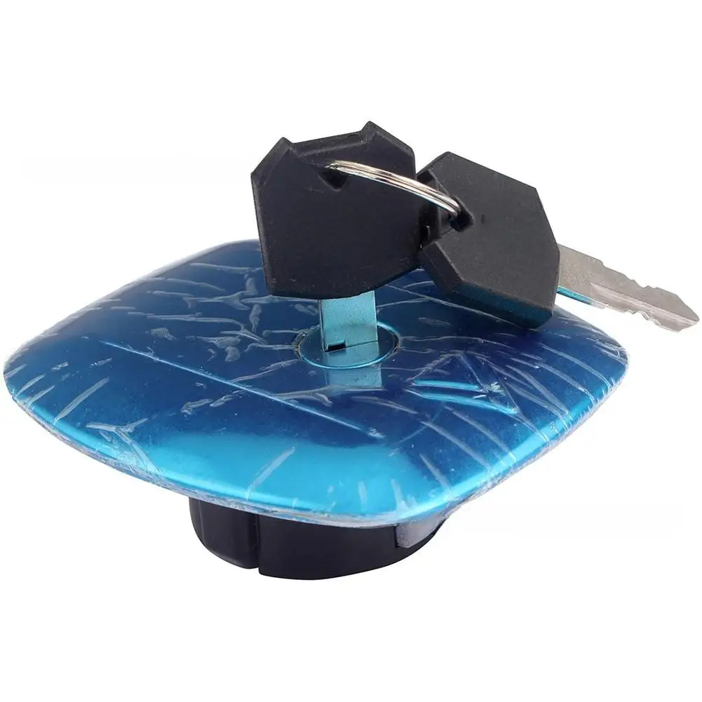 Metal Gas Cap Lock Motor Tank Cover Replacement Stainless Tank Cover Sleek Modern Design Machined Stainless Steel