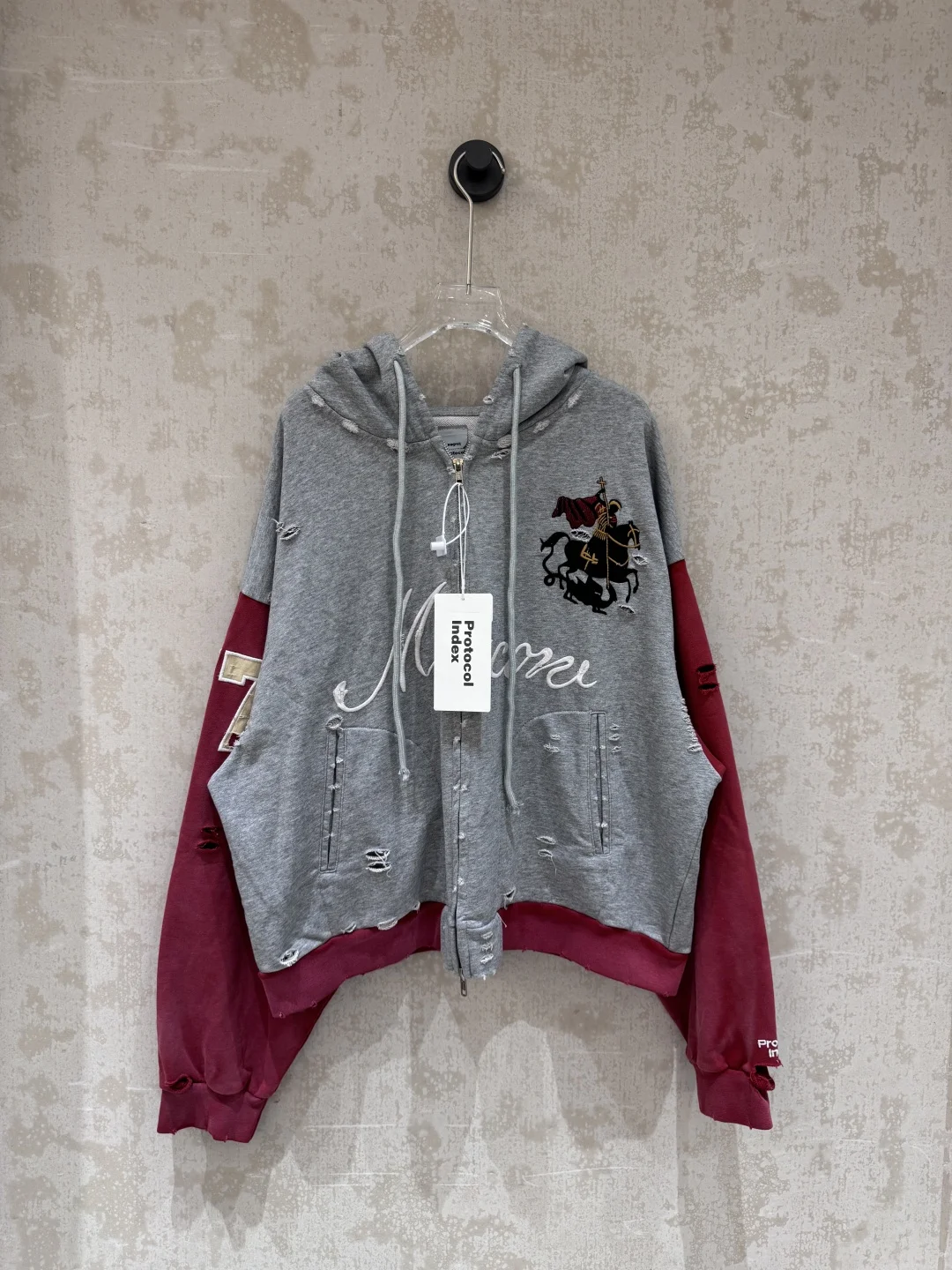 

Худи-куртка в американском стиле для мужчин и женщин, повседневная, износостойкая, из хлопка и полиэстера, на молнии, с длинными рукавами