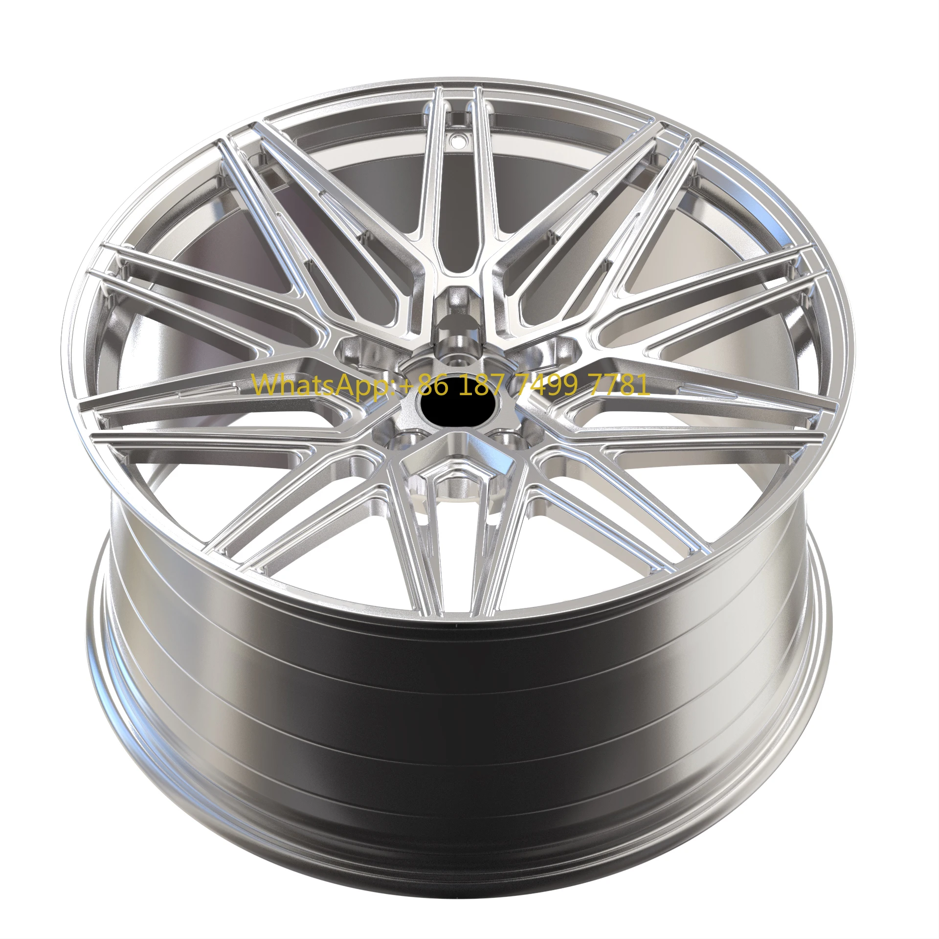 

5x120 Polished Alloy Rims Luxury SUV Sports Car Modification Forged Wheels