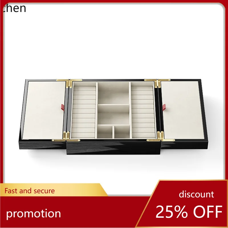 ZML High-End Double-Door Jewelry Box Hollow String Jewelry Storage Packaging Gift Box