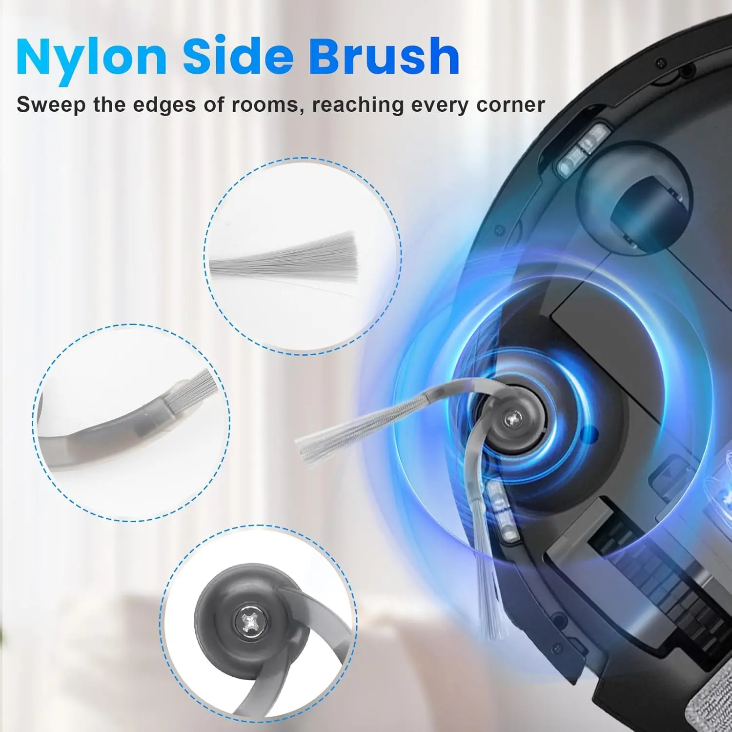 Roborock Q10 X5 /Q10 X5+ /Q10P /Q10P+ /Q10 PF /Q10 PF+ /Q8+ /Q8 Max Pro المنتجات الرئيسية فرشاة كيس الغبار فلتر Hepa مكنسة كهربائية