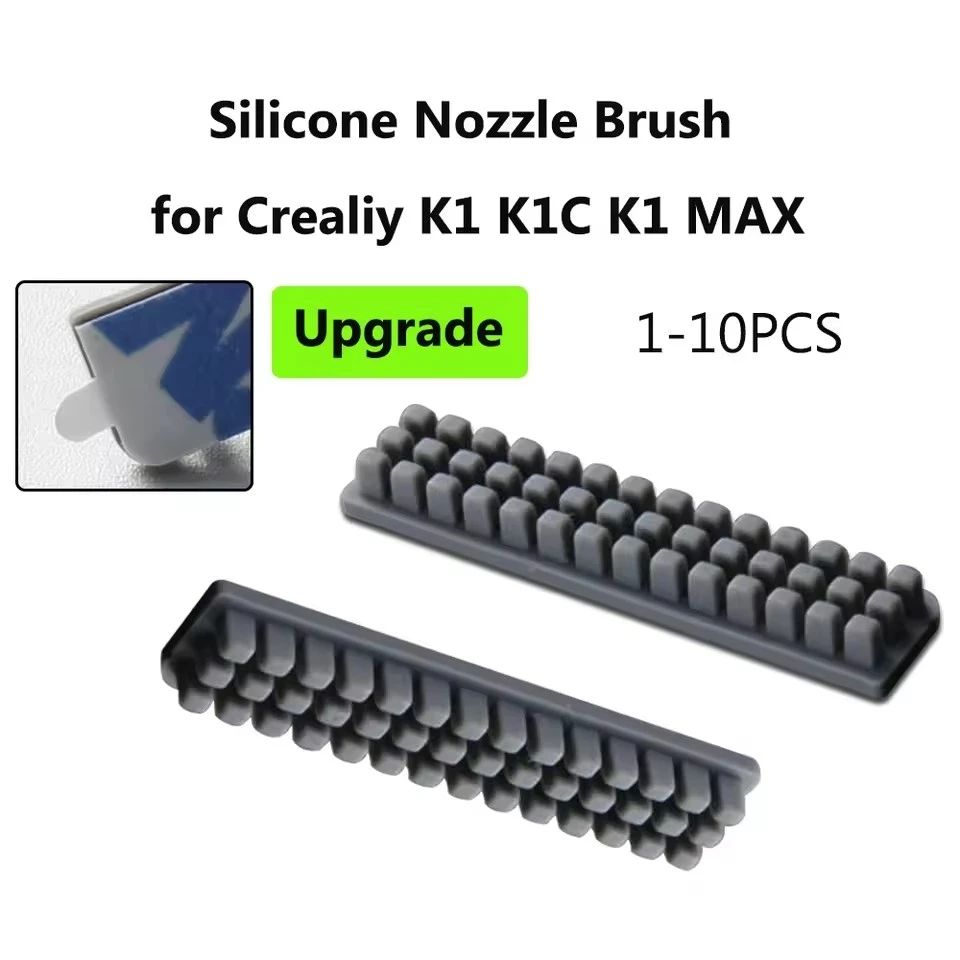 For Creality K1 K1C K1 MAX Nozzle Wiper Silicone Brush 3D Printer Nozzle Cleaner Tool K1 Wipe 3D Printer Cleaning Accessories
