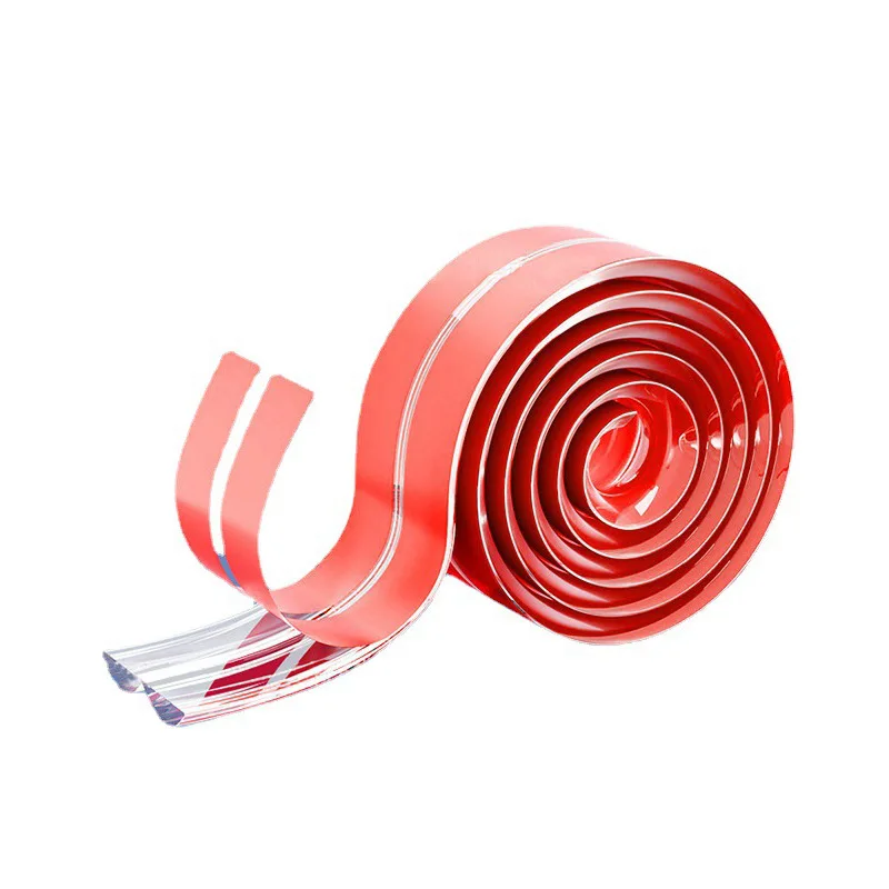 Transparent PVC Baby Protection Strip with Double-Sided Tape Anti-Bumb Kid Safety Table Edge Furniture Guard Corner L Protectors