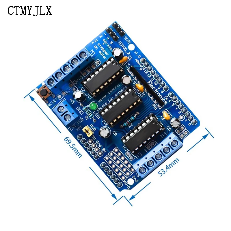 L293D Motor Control Shield Motor Drive Expansion board FOR Arduino Motor Shield L293D Expansion Board