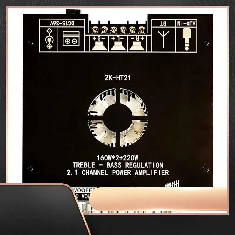 

2 Generation 2.1 Channel TDA7498E Bluetooth Amplifier Module Subwoofer 160Wx2+220W Module Loose Parts A
