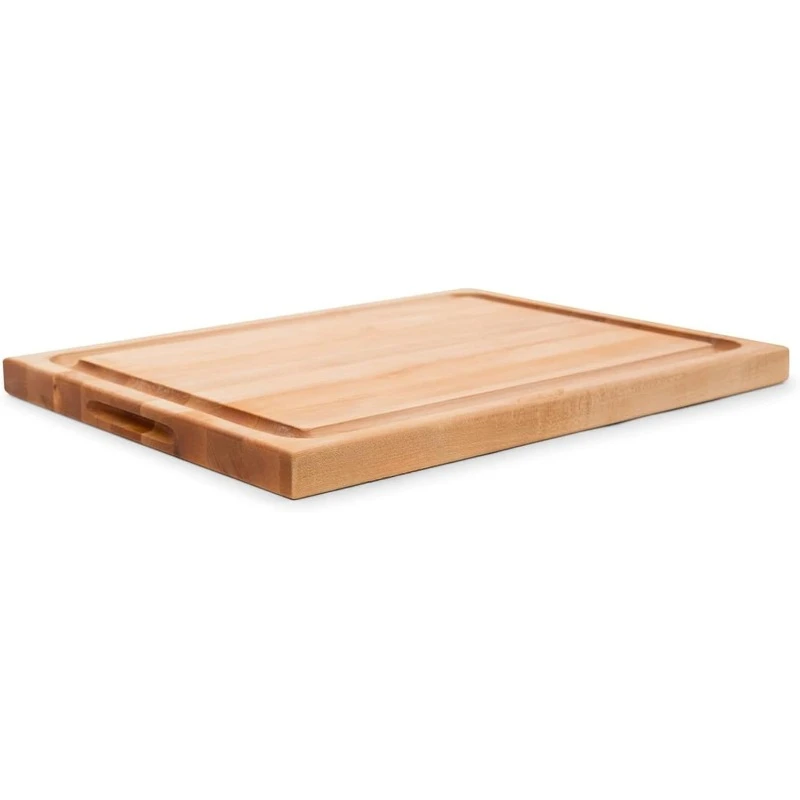 Boos Block CB Series Large Reversible Wood Cutting Board with Juice Groove, 1.5-Inch Thickness, 24