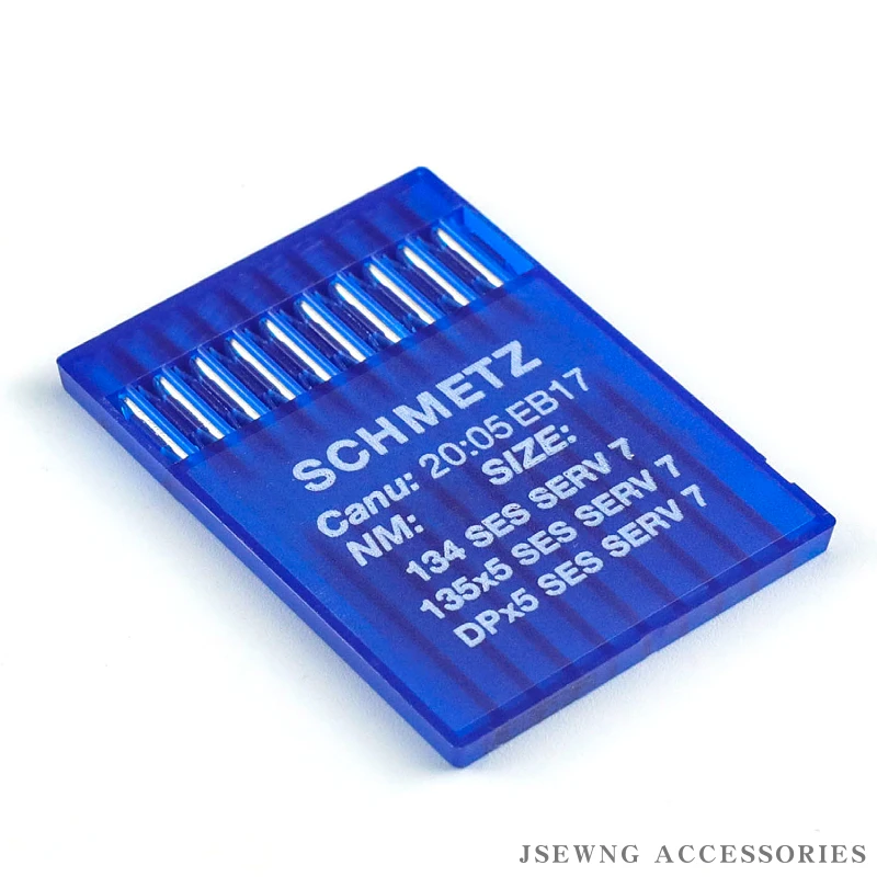 50PCS DPX5 SERV 7 Schmetz Multi-Directional Long Arm Sewing Machine Needles Needles 134, 135X5, CANU: 20:05EB17