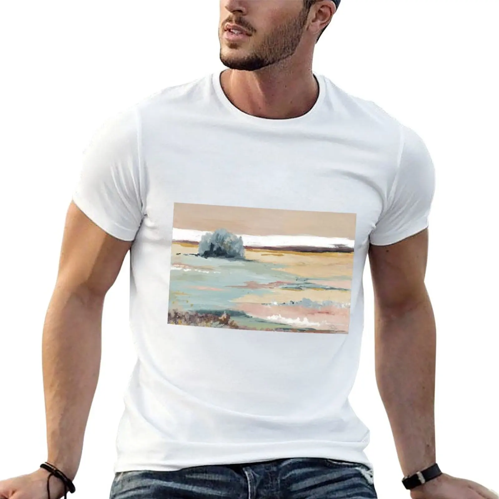 

shirts t shirts t for cotton man casual men Nice man T-Shirt Calm And