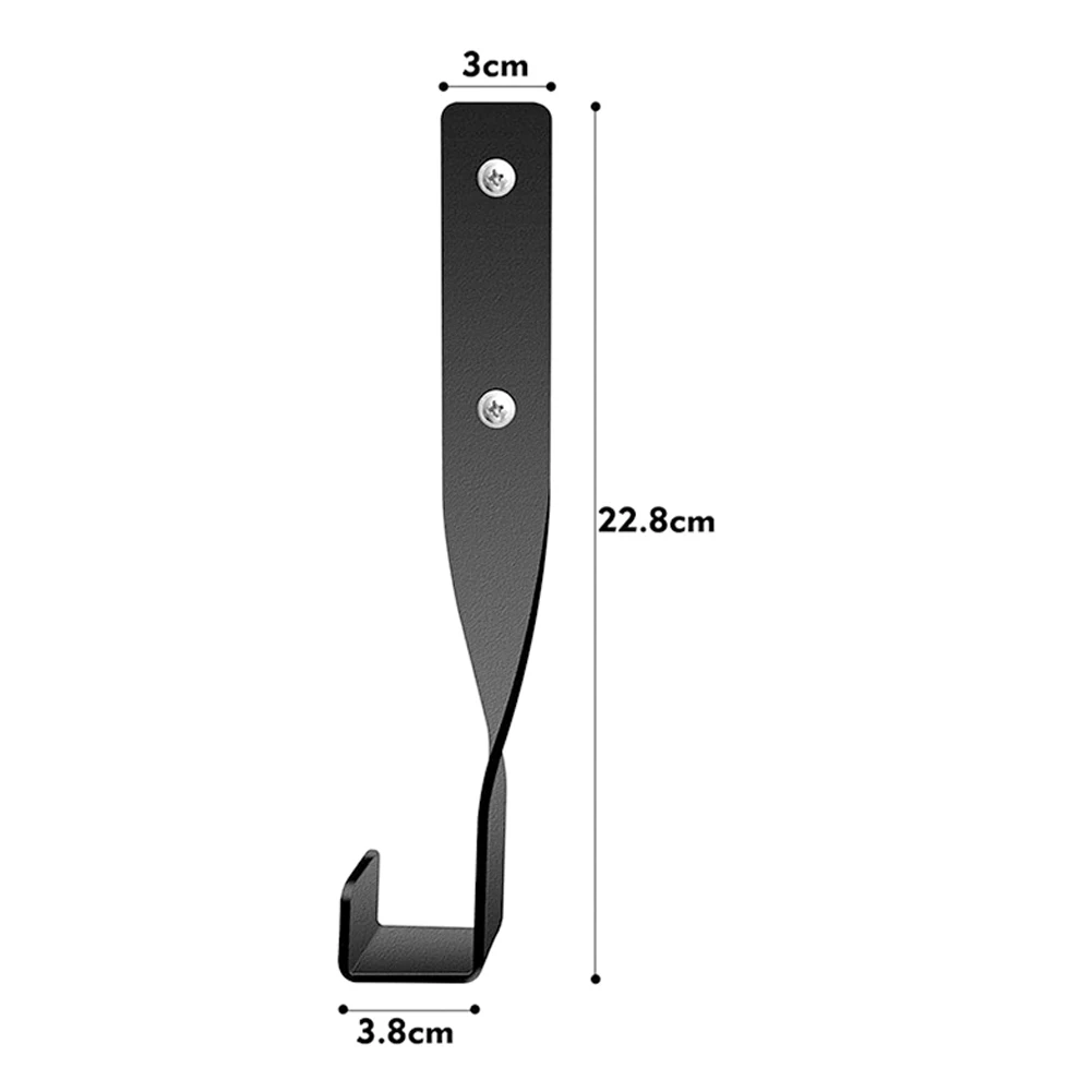 1Pc Heavy Duty Support Bracket Wall Mounted Holder Rack W/screws For Backpack Blower Chainsaw Power Tools Fixing Storing Tool