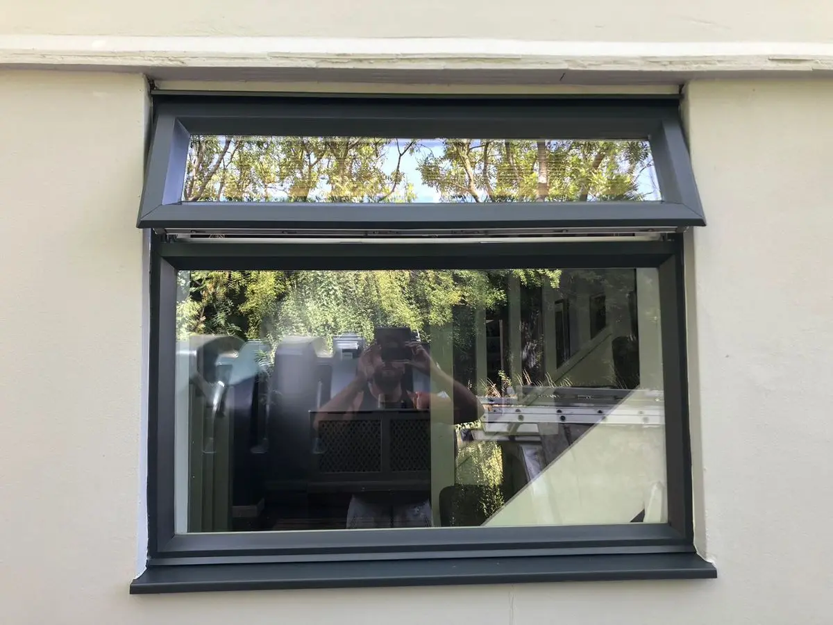 

Residential Casement Window for House Apartment Waterproof Double Glazed Aluminum Tilt and Turn Windows Custom Size and Color