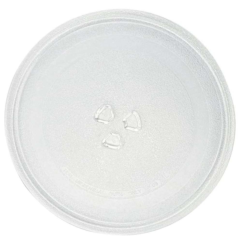 

Microwave Plate Spare Microwave Dish Durable Universal Microwave Turntable Glass Plate Round Replacement Plate