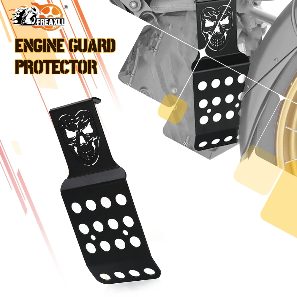 

Motorcycle For Sportster 883 1200 48 72 All Models 2004-2023 Front Engine Cylinder Head Guard Cover Front Engine Guard Protector