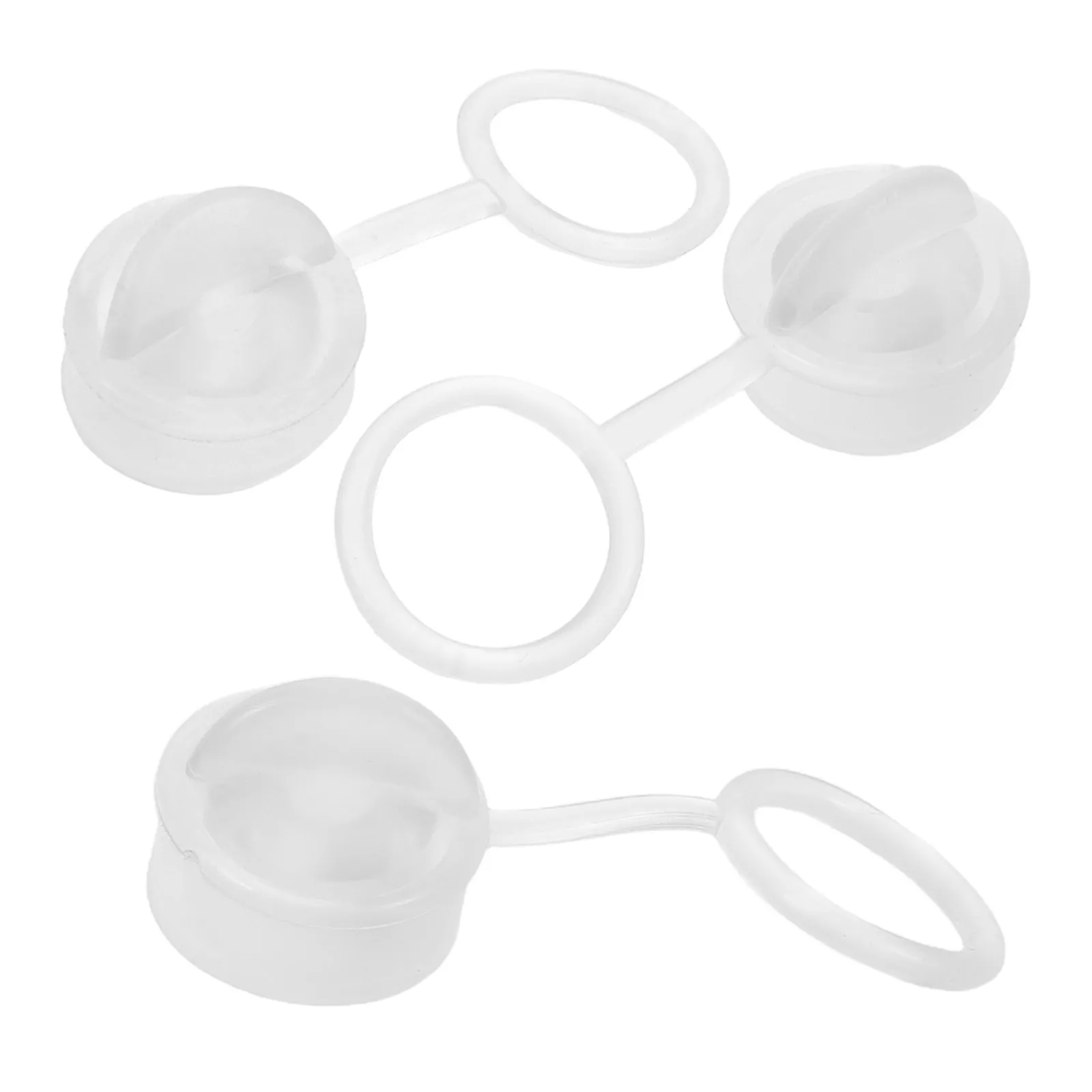 3Pcs Spillproof Silicone Mop Bucket Drain Plug Tight Seal Replacement Stopper for 16Mm Hole Household Cleaning