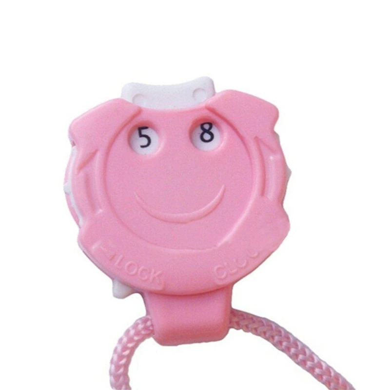 Kartun Senyum Wajah Crochet Knit Marker Rajut Baris Counter Liontin Manual Alat Rajut Aksesoris Mini Kacha-Kacha Dropship