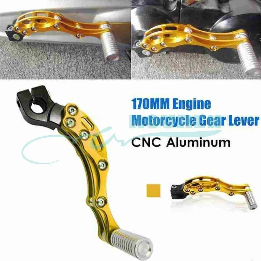 CNC Engine Gear Shift Lever Shifter Refit Starting Rod for Motorcycle ATV Dirt Pit Bike 50/110/125/150/250CC Kick Start Pedal