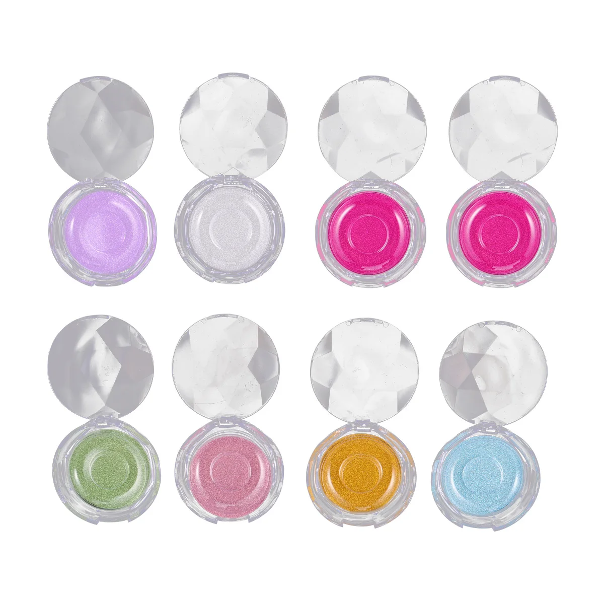 

round false eyelash case false eyelash organizer false eyelash storage box