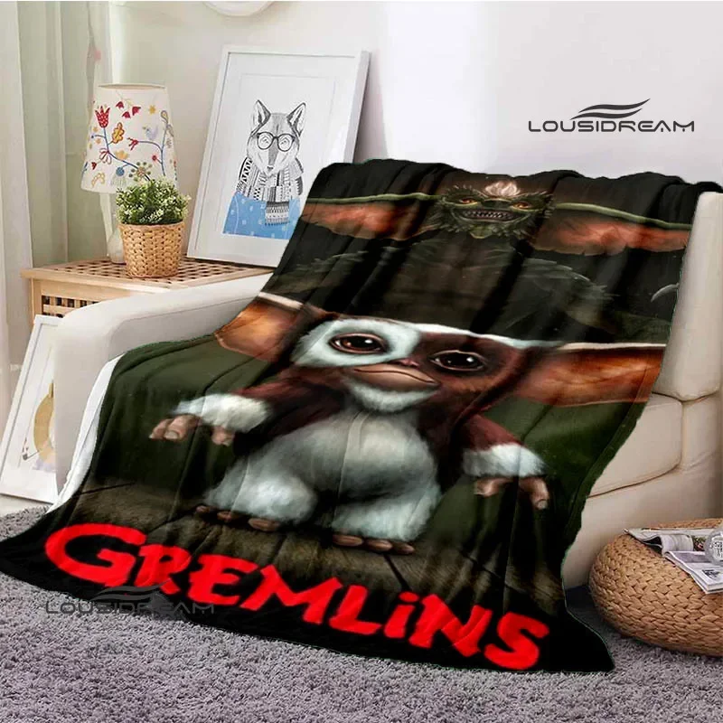 Gremlins Printed Blanket Picnic blanket blankets for beds Flange Warm blanket Home travel blankets bed linings birthday gift