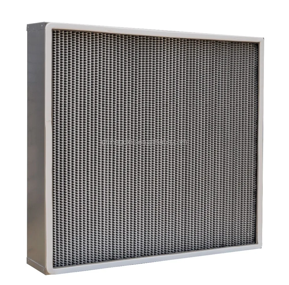 High Efficiency Particulate Air Filters Glass Fiber High Temperature Resistance HEPA air Filter