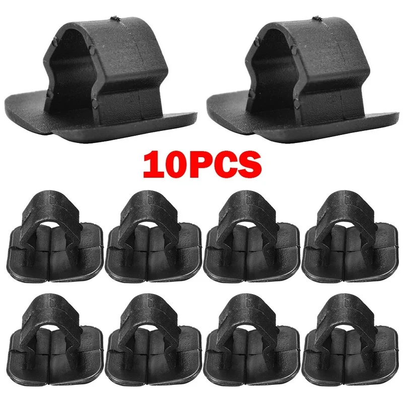 10pcs 1H5863849A01C Engine Hood Bonnet Cover Insulation Pad Clips For VW Bora Golf Polo Audi A3 A4 Seat Ibiza Leon Skoda Octavia