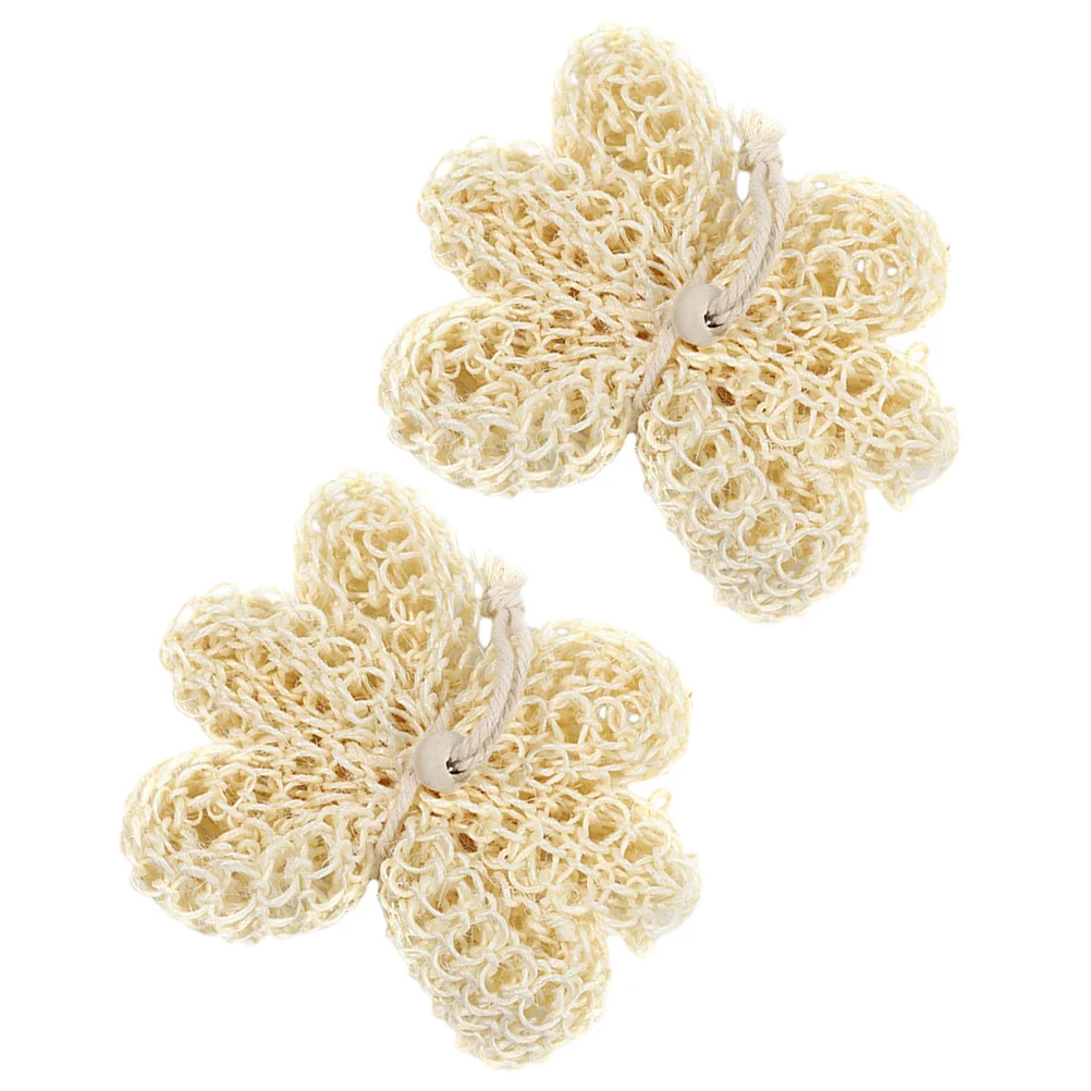 2 Pcs Household Body Scrubbers Skin Bath Sponge Shower Balls Portable Bathtub for Washing Convenient Take