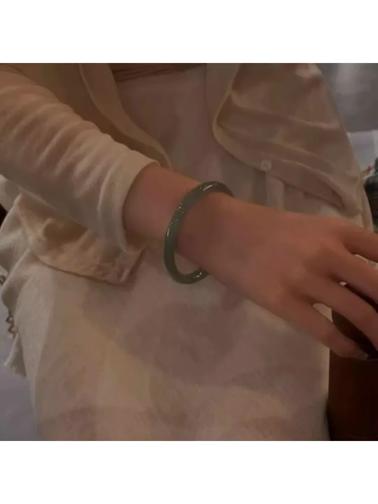 Древний дымчато-серый чернильный браслет Danqing, женский новый простой легкий роскошный изысканный браслет в китайском стиле