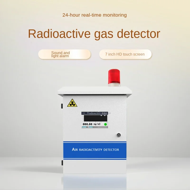 

Radioactive gas detector warehouse tunnel basement toxic gas CO alarm 24-hour real-time monitor