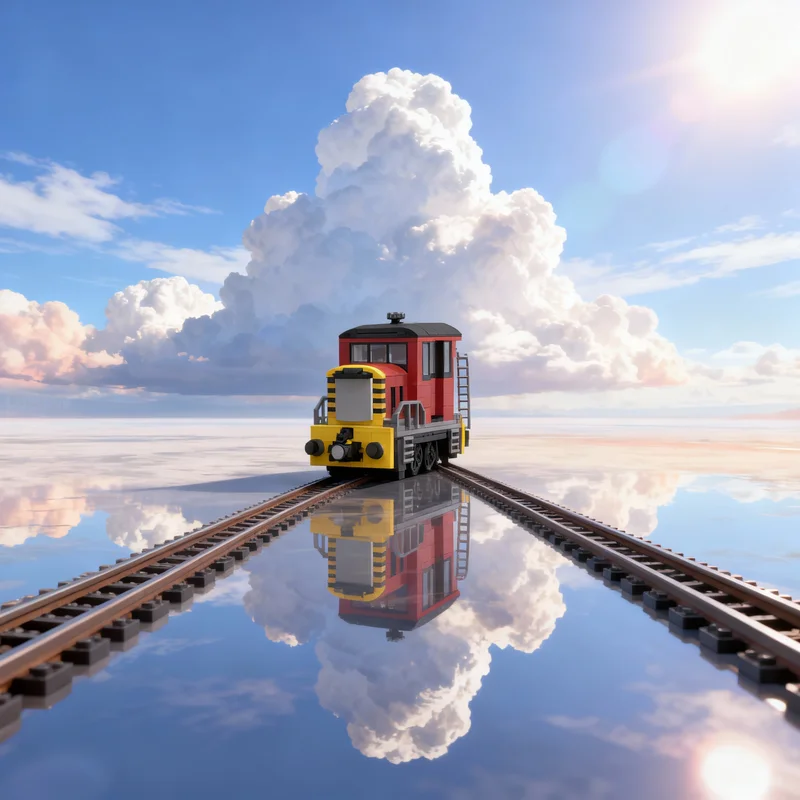 403pcs MOC Train Salty The Dockside Shunting Engine Model Toys Building Blocks Construction Christmas Gift Idea Creative Kids