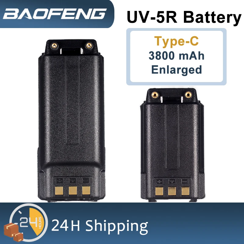 Lot De 2 Batteries 1800mAh 7,4V Pour Baofeng UV-5R, BF-F8, UV-5RA, UV-5RE, BF-F9 – Li-Ion, Sans Effet Mémoire (vhbw