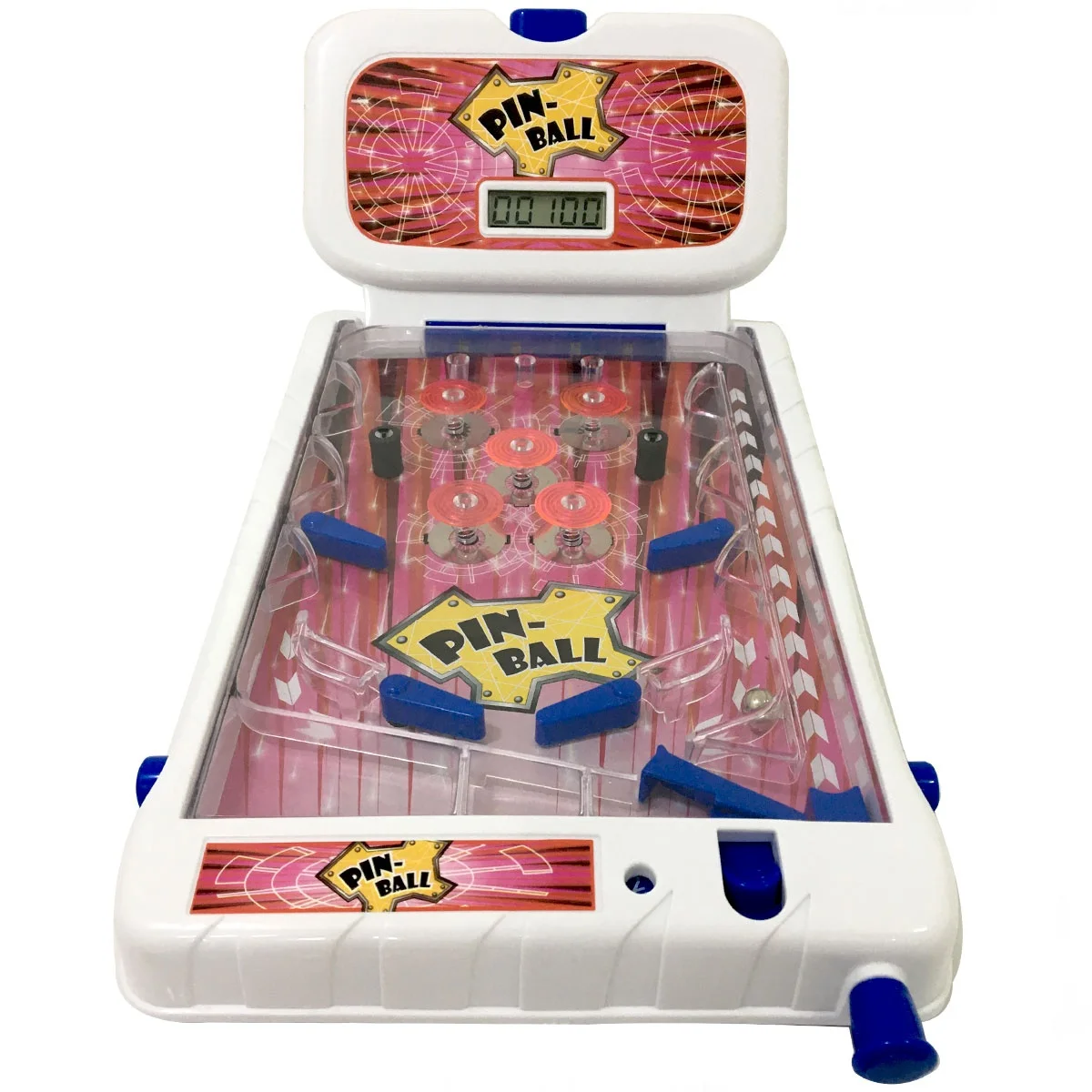 Illuminated sound battery Pinball Arcade game