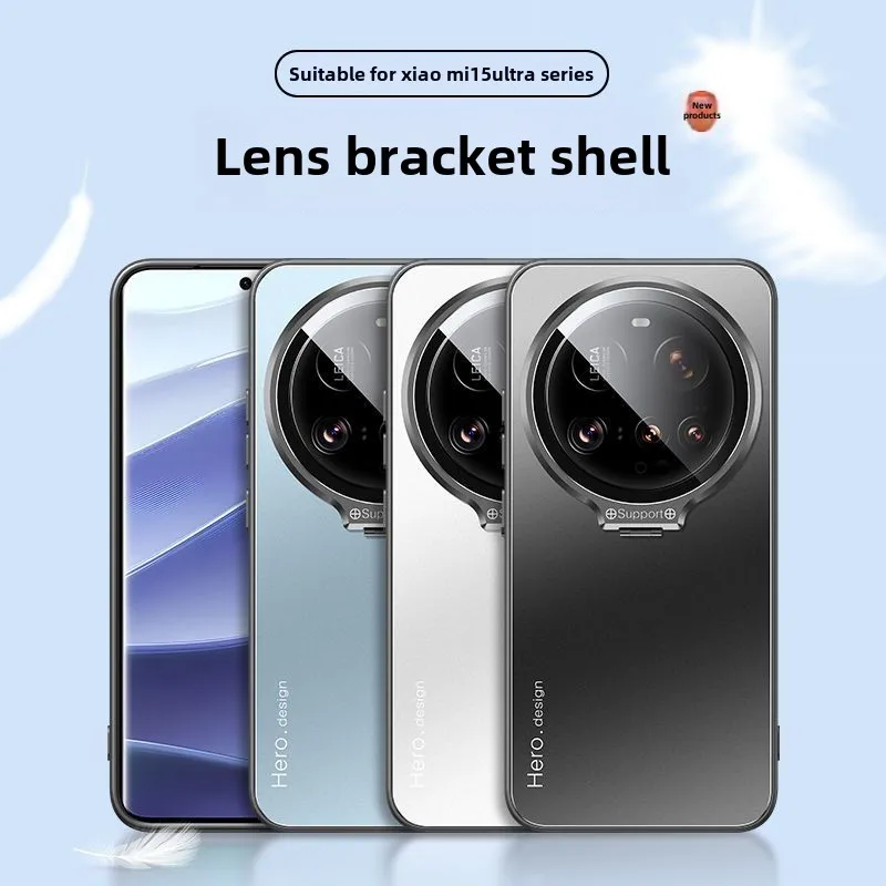 

For Xiaomi 15 Ultra Mi 14Ultra Case Luxury Lens Full Cover Bracket Aluminum Alloy Color Cover For Xiaomi15Ultra Shockproof Funda