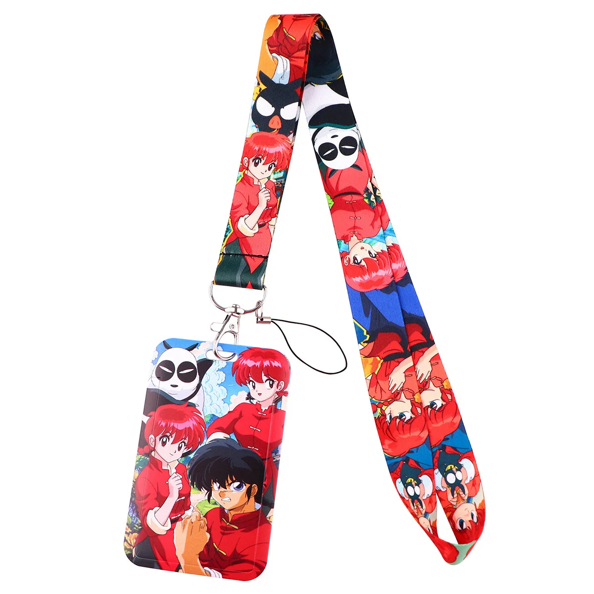 A3289 Anime Cosplay Neck Strap Phone Lanyard Credit Card Holders Keycord Key Holder DIY Hanging Rope Phone Accessories