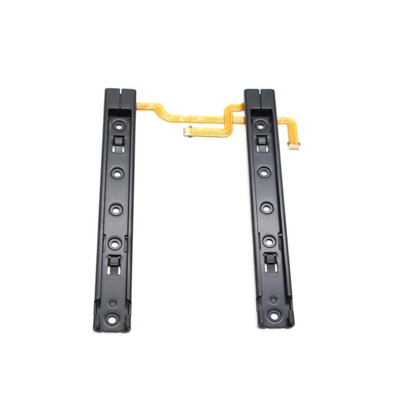 Replacement Part Right And Left Slide Rail With Flex Cable For Switch Metal Guide Rail Console JoyCon NS Accessories Repair Part