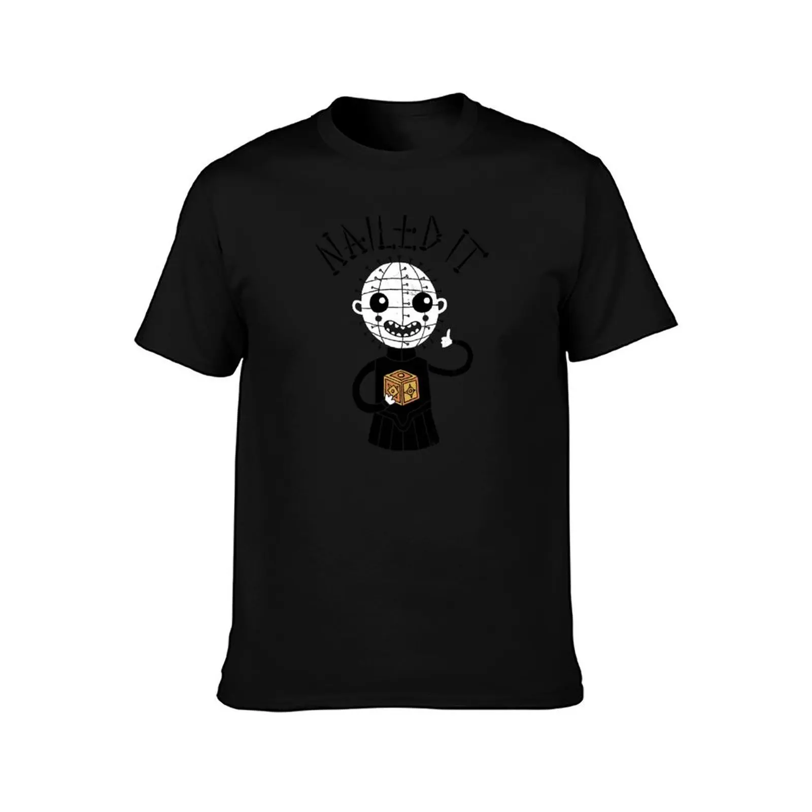 Nailed It T-Shirt Summer Casual Cotton Tee Oversized Streetwear Tops Vintage Graphic Print Loose Fit Short Sleeve