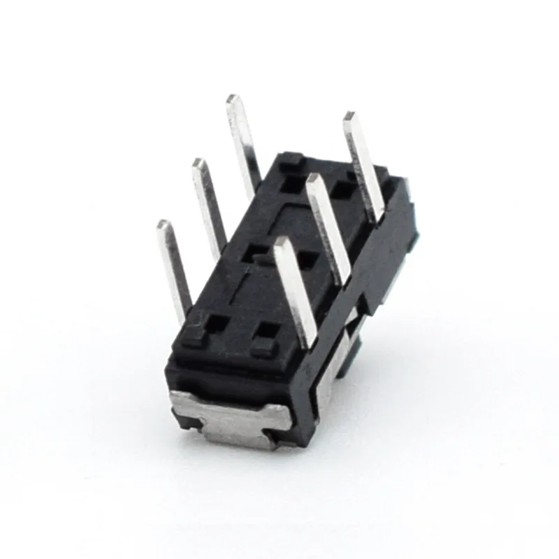 10PCS Mini SMD Slide Switch 2P2T 6Pin